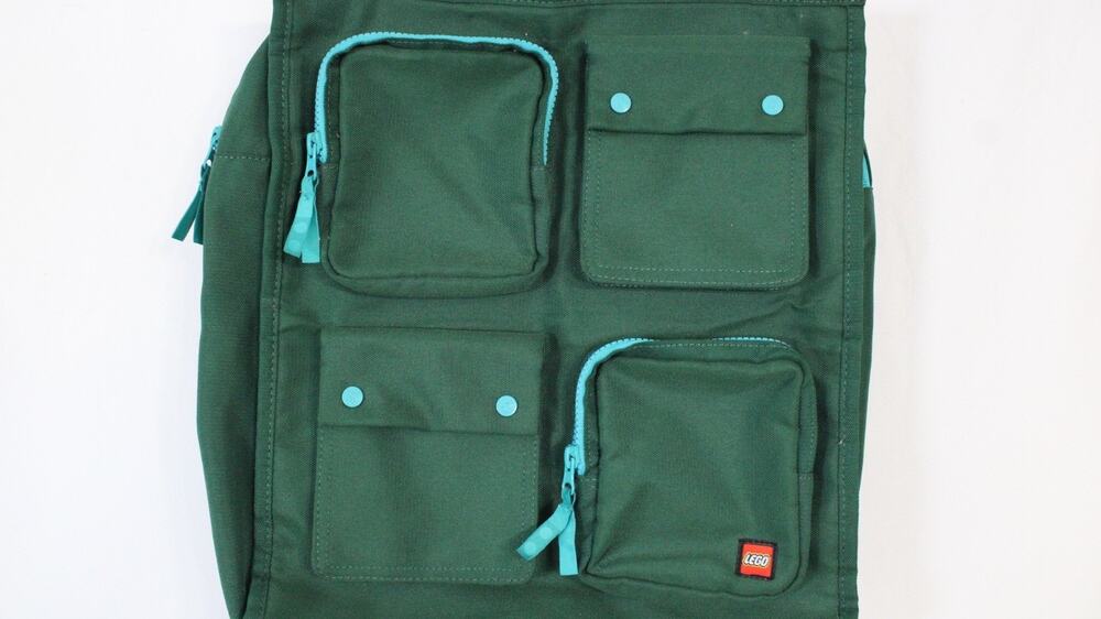 LEGO x Target Green Utility Pocket Weekender Tote Bag Multicolor Limited Edition